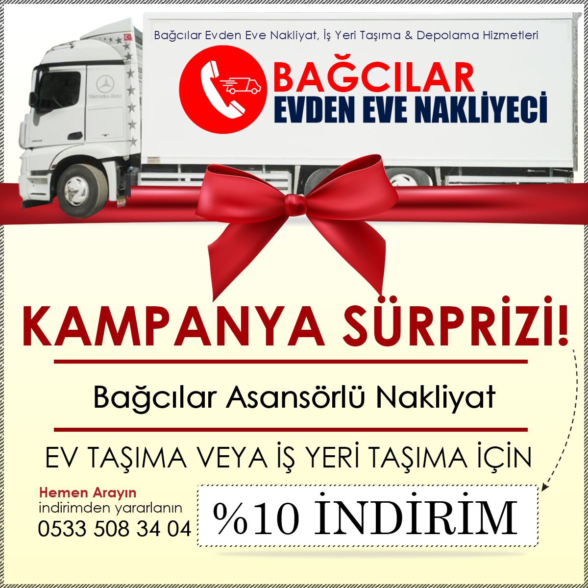 Bağcılar Asansörlü Nakliyat