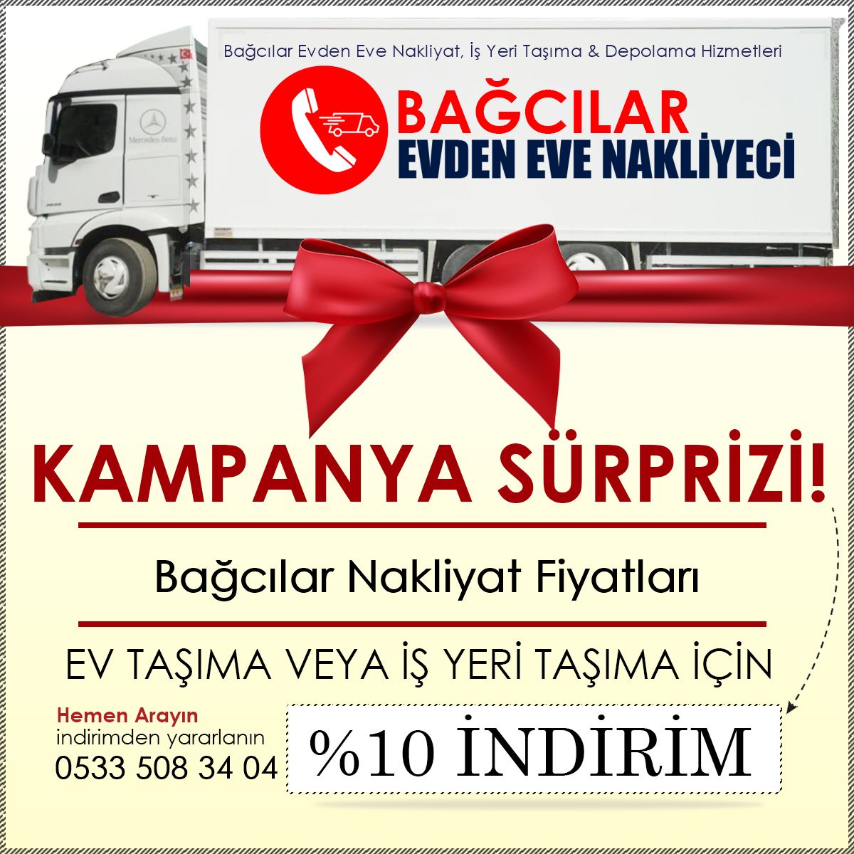 Bağcılar Nakliyat Fiyatları